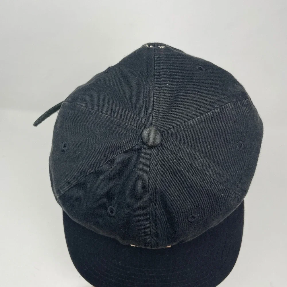 Born X Raised Los Angeles Black Strapback Dad Hat Embroidered X Logo USA Rare - Picture 5 of 9